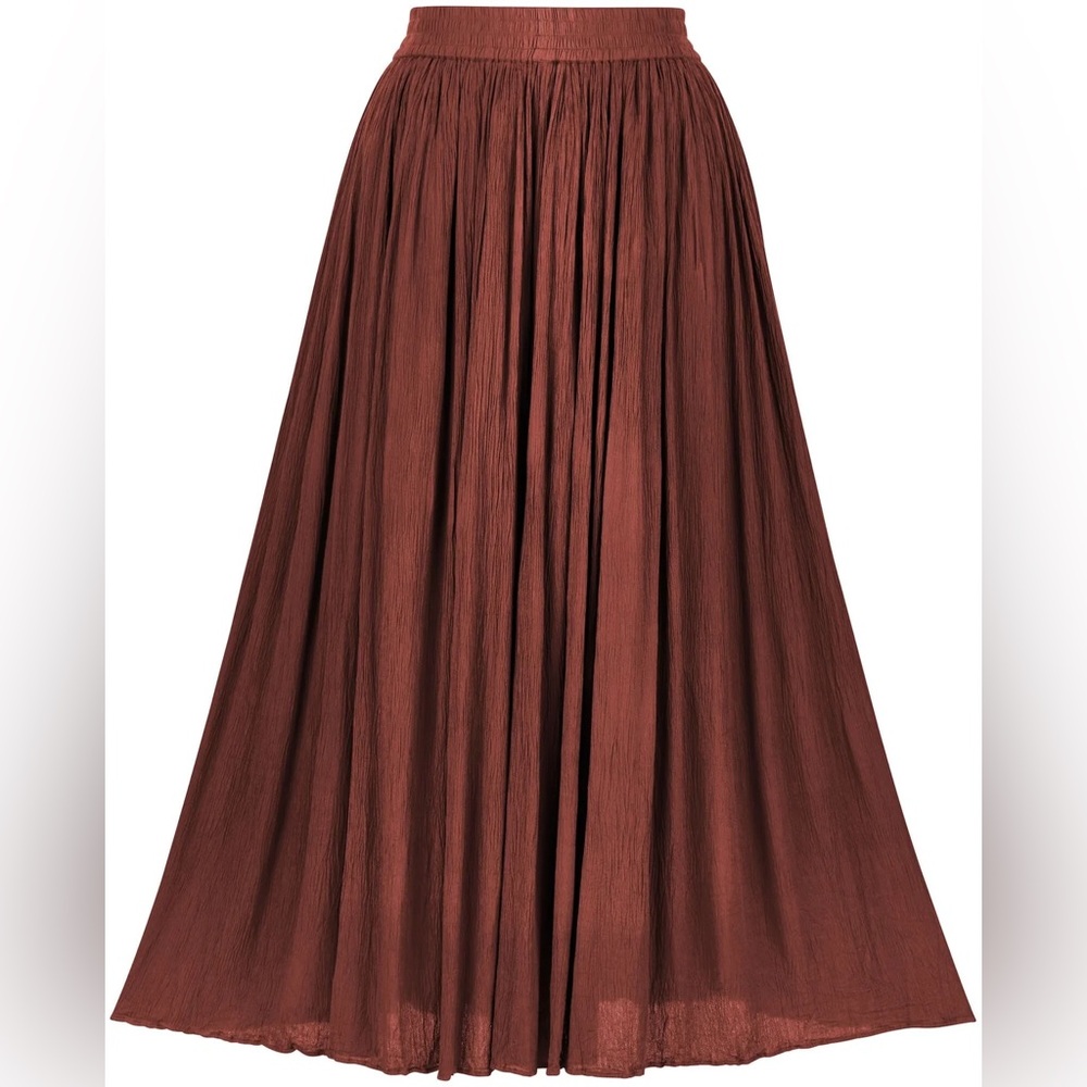 Holy Clothing Celestial Petticoat Skirt Harvest Auburn Small Renaissance Faire